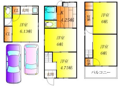 誉田5丁目貸家