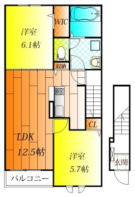 藤井寺市沢田２丁目のアパート