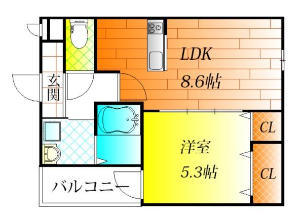 羽曳野市恵我之荘４丁目のアパート