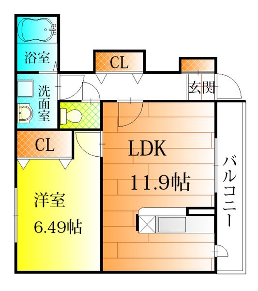 八尾市太田新町１丁目のハイツ