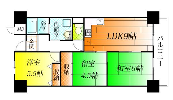 羽曳野市野々上５丁目のマンション