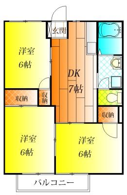 松原市丹南５丁目のアパート