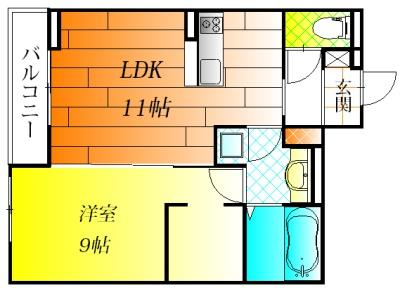 松原市東新町３丁目のハイツ