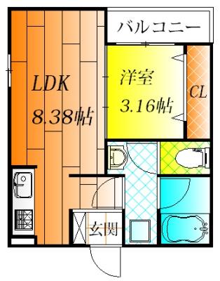 藤井寺市道明寺４丁目のアパート