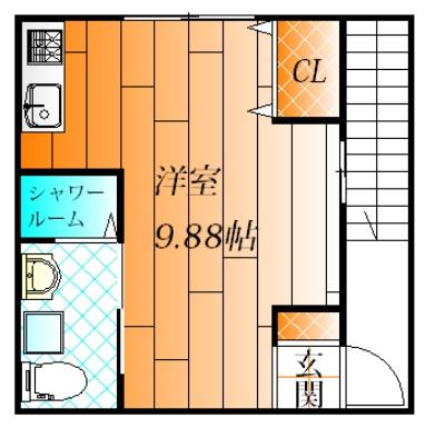 羽曳野市恵我之荘５丁目のアパート