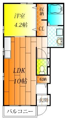 柏原市円明町のハイツ
