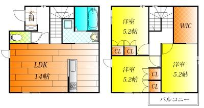 （仮称）松原市小川4丁目貸家計画A棟