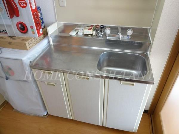 藤井寺市道明寺2丁目のアパート(キッチン)