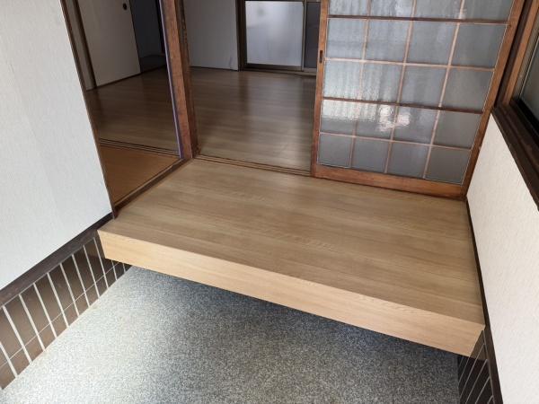 高安町北5丁目テラスハウス(玄関)