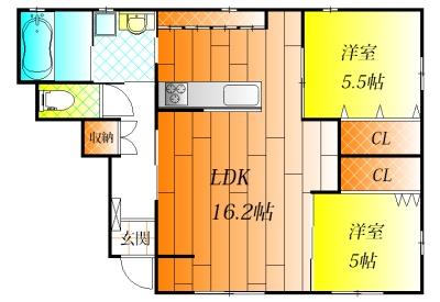 羽曳野市西浦１丁目のアパート