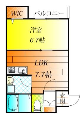 羽曳野市はびきの４丁目のアパート