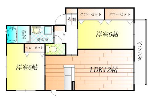 羽曳野市野々上５丁目のハイツ