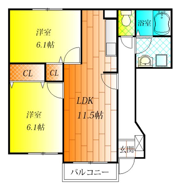 羽曳野市伊賀４丁目のハイツ