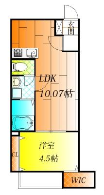 松原市高見の里２丁目のアパート