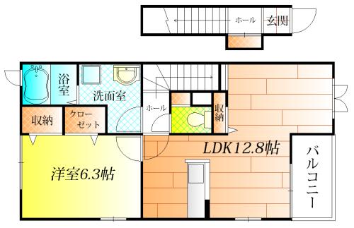 羽曳野市高鷲２丁目のハイツ
