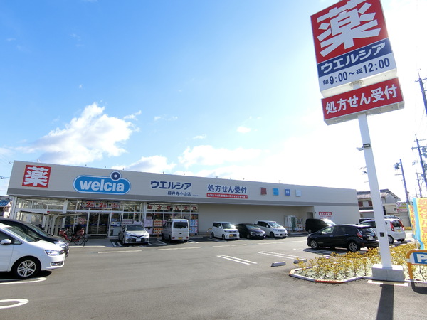 藤井寺市林１丁目のアパート(ウエルシア藤井寺小山店)