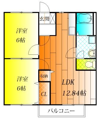 柏原市安堂町のハイツ