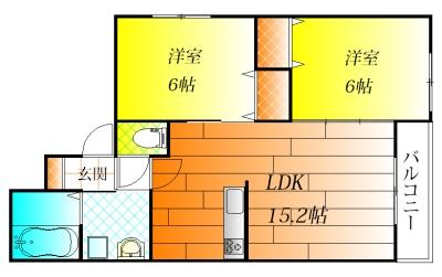 羽曳野市島泉９丁目のアパート