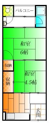 東大阪市西岩田３丁目のアパート