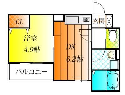 松原市東新町４丁目のアパート