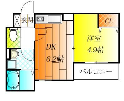 松原市東新町４丁目のアパート