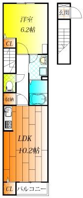 羽曳野市古市２丁目のアパート