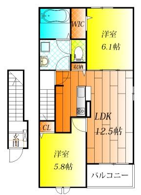 柏原市本郷１丁目のアパート