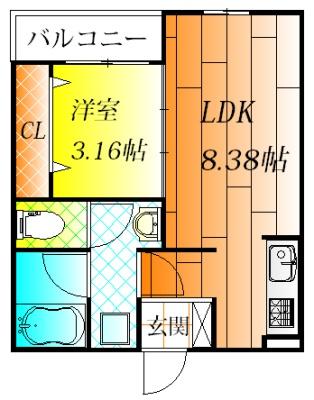 藤井寺市道明寺４丁目のアパート
