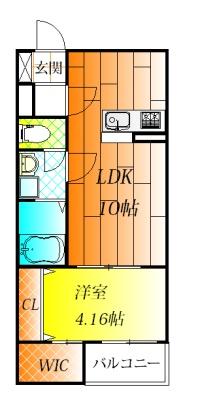 藤井寺市道明寺４丁目のハイツ