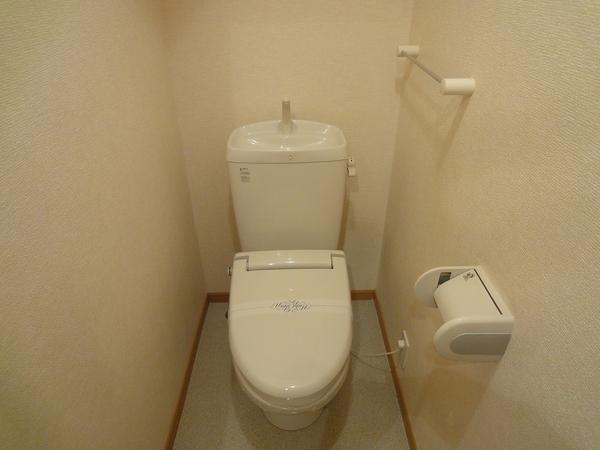 八尾市太田新町3丁目のハイツ(トイレ)