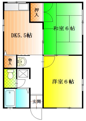 羽曳野市島泉７丁目のハイツ