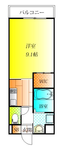 藤井寺市野中５丁目のハイツ