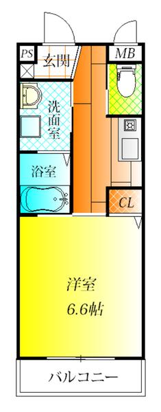 羽曳野市高鷲９丁目のハイツ