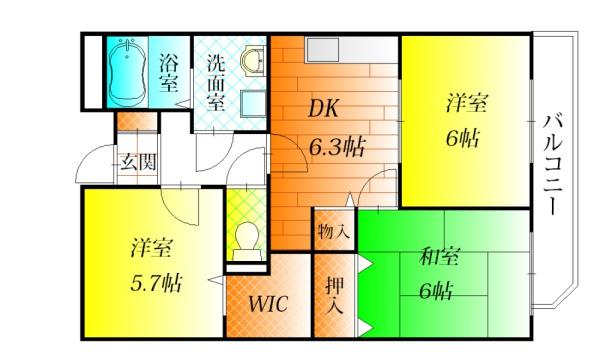 藤井寺市沢田２丁目のマンション