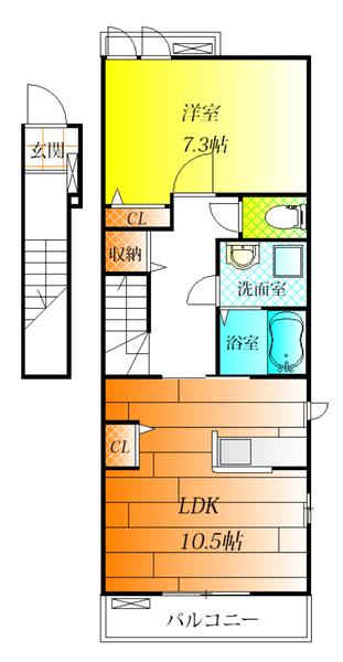藤井寺市大井４丁目のハイツ