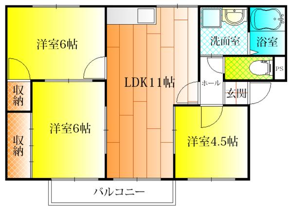 八尾市沼１丁目のハイツ