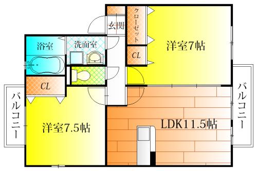 コンフォヴェールB棟