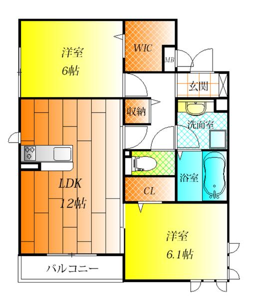 藤井寺市西古室２丁目のハイツ