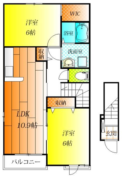 藤井寺市惣社１丁目のアパート