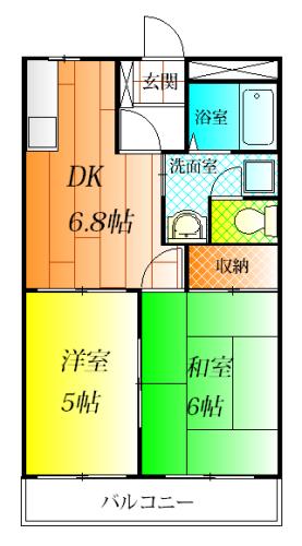 羽曳野市古市４丁目のハイツ
