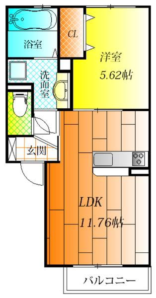 松原市北新町６丁目のハイツ