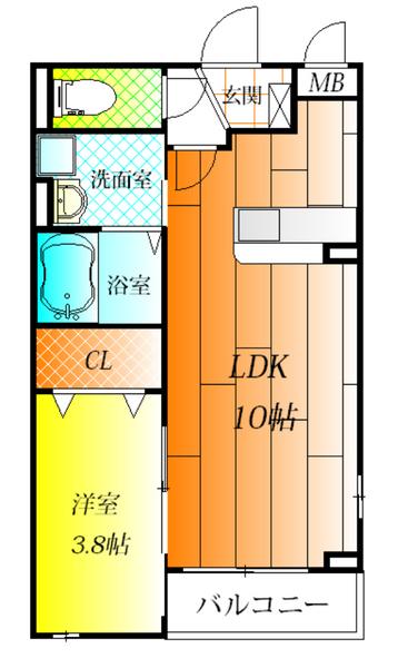 藤井寺市沢田２丁目のハイツ