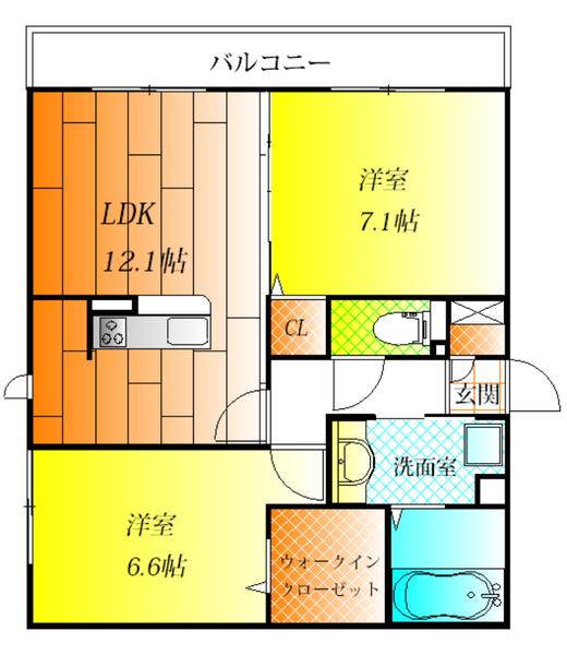松原市天美南６丁目のハイツ