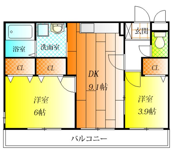 藤井寺市林２丁目のハイツ