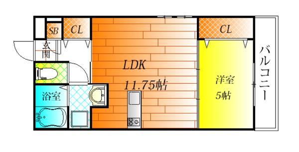羽曳野市恵我之荘２丁目のハイツ