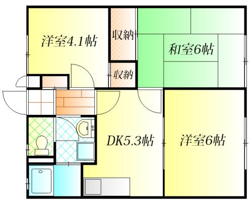 羽曳野市伊賀６丁目のハイツ