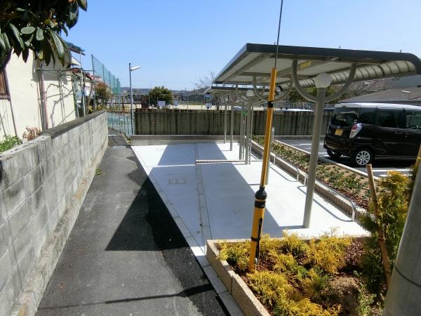 藤井寺市道明寺４丁目のアパート