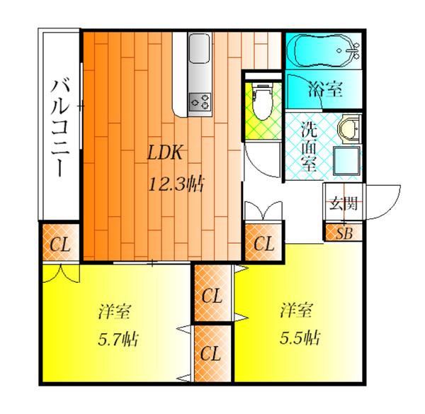 羽曳野市向野１丁目のハイツ