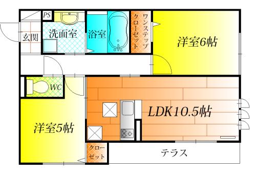 グロリアハイツ　はびきの　A棟