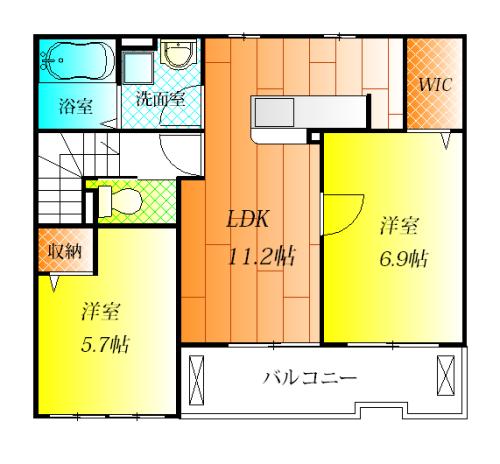 松原市立部２丁目のアパート